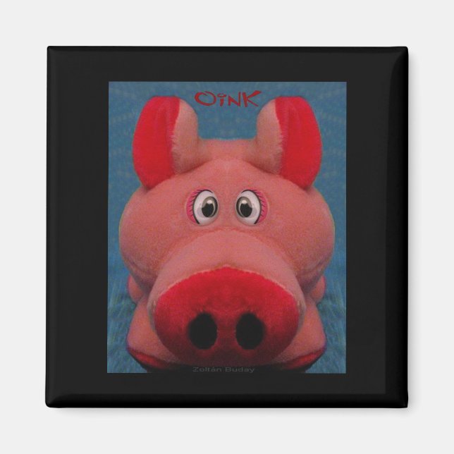 Pink Piggy Magnet (Vorne)