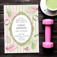 Pink Pilates und Matcha Geburtstagsfeier