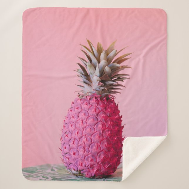 PINK PINEAPPLE SHERPADECKE (Vorderseite)