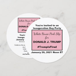 Pink-Pink-Ides aus Trump: Sie sind gefangen Einladung