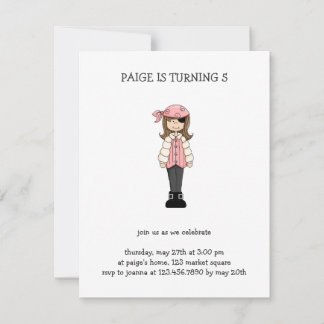 Pink Pirates ・ Pirate Girl #4 Einladung