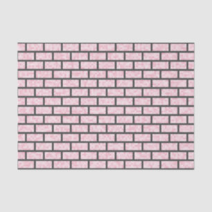 Pink Pixel Computerspiel Look Bricks Muster Seidenpapier
