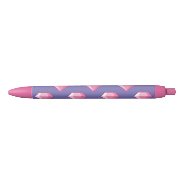 Pink Pixel Diamond Kugelschreiber (Vorderseite)