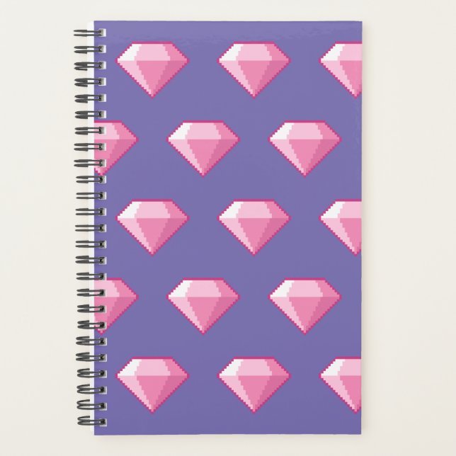 Pink Pixel Diamond Planer (Vorderseite)