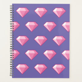 Pink Pixel Diamond Planer
