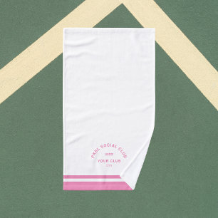 Pink PKBL Social Club Crest Pickleball