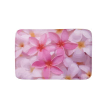 Pink Plumeria Blume Pattern