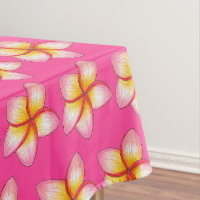 Pink Plumeria Hawaiian Blume Luau Birthday Party
