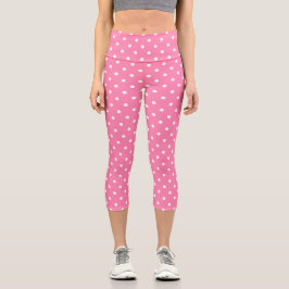 Pink Polka Dos Capris