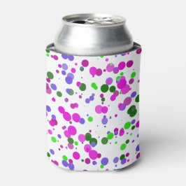 Pink Polka Dot Confetti Dosenkühler