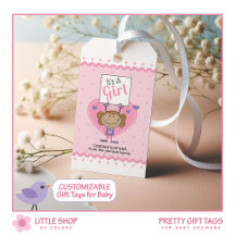 Pink Polka Dot Es ist eine Baby Baby Dusche