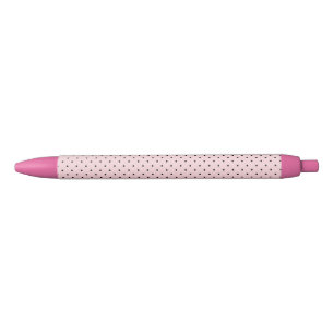 Pink Polka-Dot Kugelschreiber