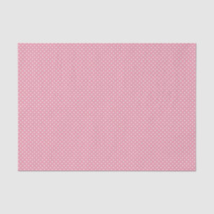 Pink Polka Dot Pattern Seidenpapier