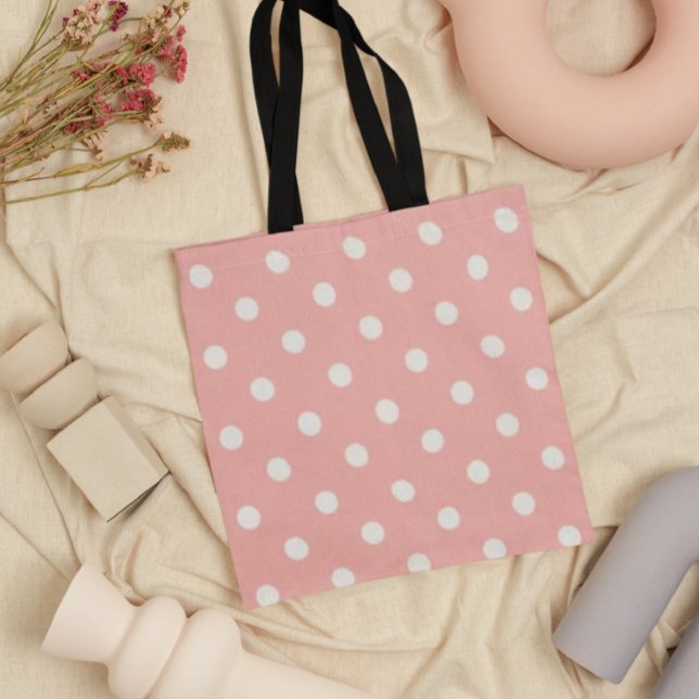 Pink Polka Dot Tasche (Von Creator hochgeladen)