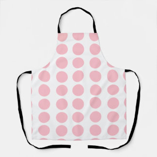 Pink Polka Dots Design Schürze