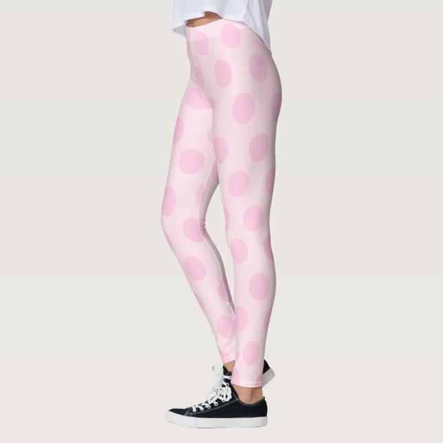 Pink Polka Dots Leggings (Links)