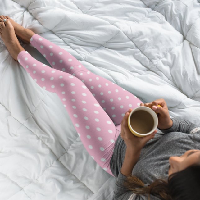 Pink Polka Dots Leggings (Von Creator hochgeladen)