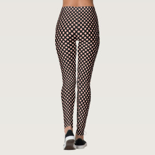 Pink Polka Dots Leggings