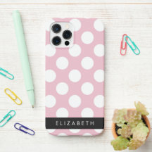 Pink Polka Dots, Polka Dot Pattern, Ihr Name