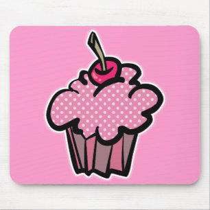 Pink Polka Mousepad