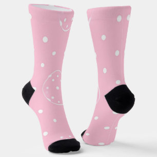 Pink-Polka-Parade Socken