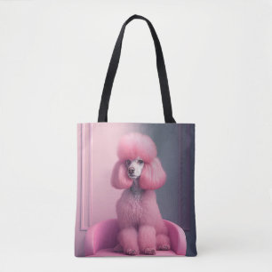 PINK POODLE ART TASCHE PURT