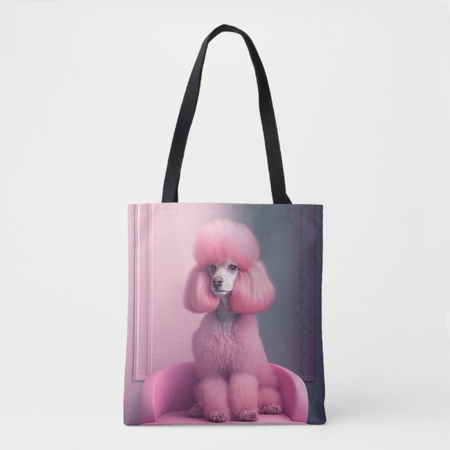 PINK POODLE ART TASCHE PURT (Vorderseite)