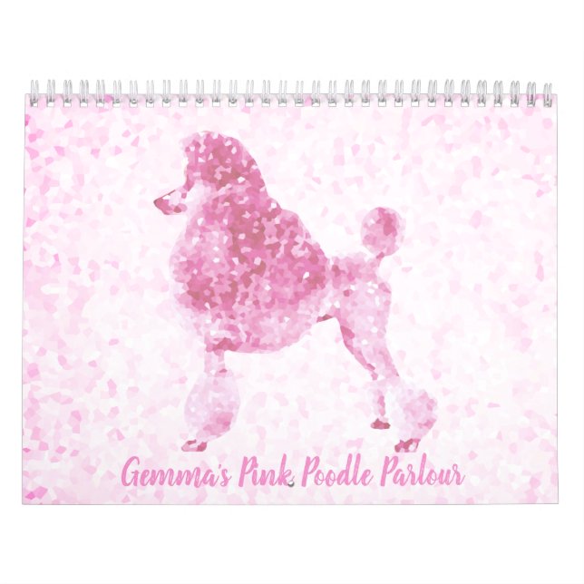 Pink Poodle Kalender (Titelbild)