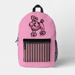 Pink Poodle Rucksack