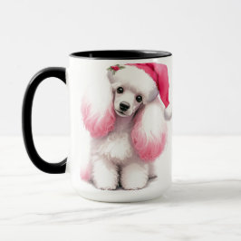 Pink Poodle Weihnachts-Tasse-Cup Tasse