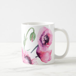 Pink Poppies Kaffeetasse