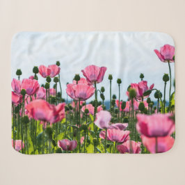 Pink Poppies Sherpadecke
