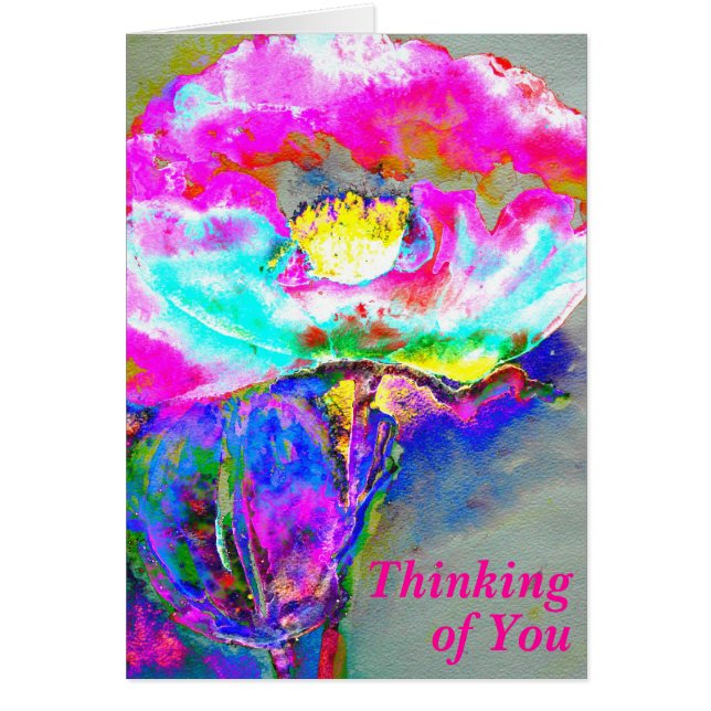 Pink Poppy denkt an Sie (Vorne)