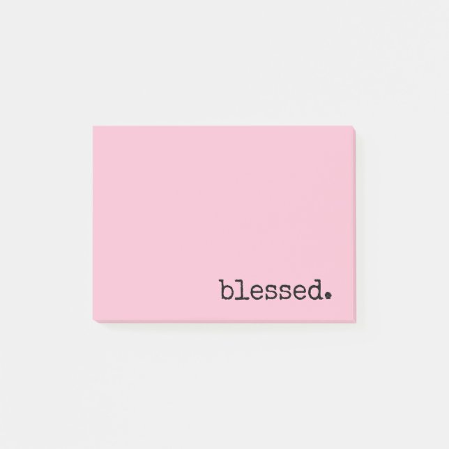 Pink  post-it klebezettel (Vorderseite)