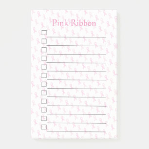 Pink Post-it Klebezettel
