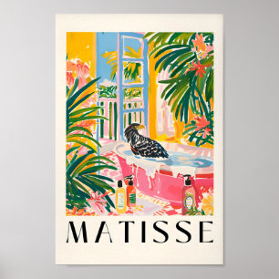 Pink-Poster, Adler in Bathtub-Poster, B Poster