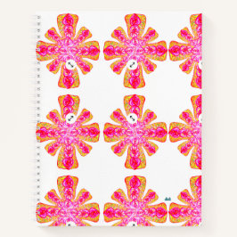 Pink Power Spiral Notebook Notizbuch