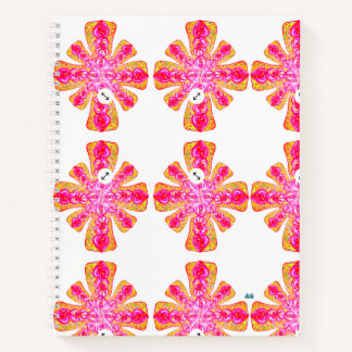 Pink Power Spiral Notebook Notizbuch