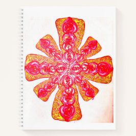 Pink Power Spiral Notebook Notizbuch