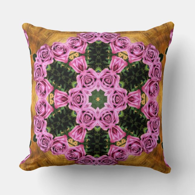 Pink Prancing Positions Kissen (Vorderseite)