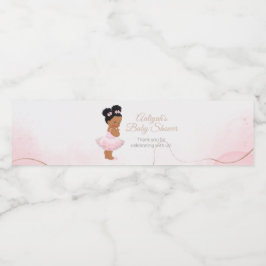 Pink Princess Ballerina Babydusche