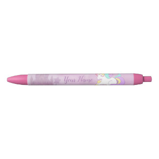 Pink Princess Castle und Niedlich Magical Baby Uni Kugelschreiber
