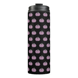  Pink pumpkin and black Thermosbecher