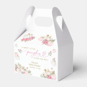 Pink Pumpkin Baby Dusche Fevor Boxen Geschenkschachtel