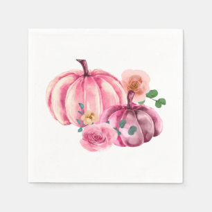 Pink Pumpkin Babydusche ROSE Serviette