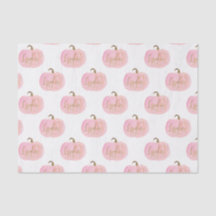 Pink Pumpkin Herbst Gold LAYLA Name Personalisiert