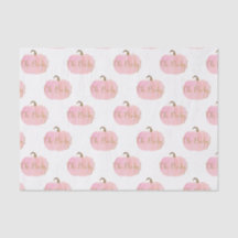 Pink Pumpkin Herbst Gold Oh Baby! Dusche