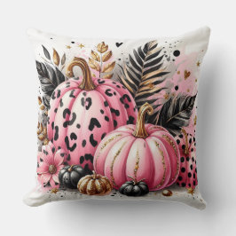 Pink Pumpkin Maximalist Kissen