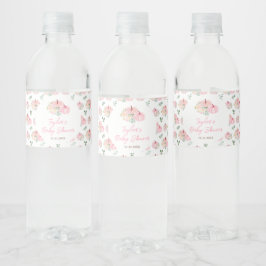 Pink Pumpkins Floral Baby Dusche