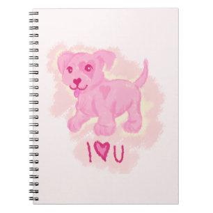 Pink Puppy Notizblock